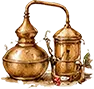 Deg-Bhapka Distillation